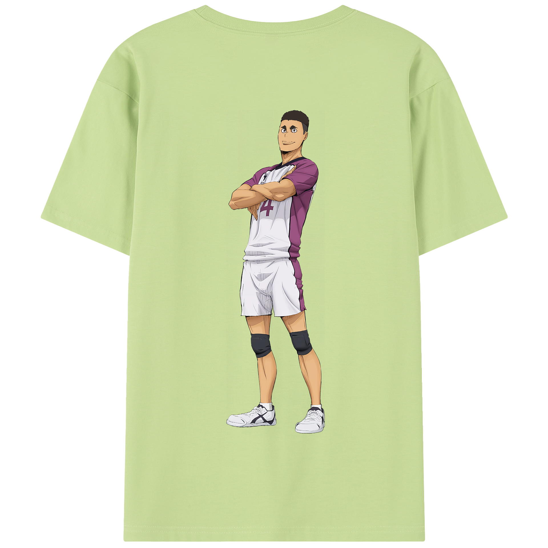 （画像用） ハイキュー!! Haikyu!! 綿100％半袖Tシャツ（背面プリント）